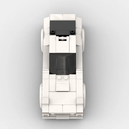MOC Racing Car Model and Passion Building Block City Vehicle Toy Set - Christmas and Halloween Gifts