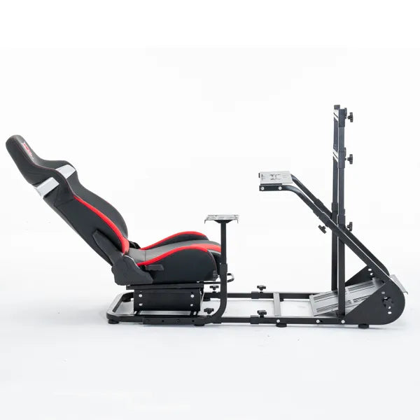 Enhanced And Stable Racing Wheel Cockpit, Compatible With Fanatec, PXN, Thrustmaster, And Logitech Adjustable Driving Simulators, Excluding Handbrake, Pedals, And Monitor--Not Support Self-pick Up