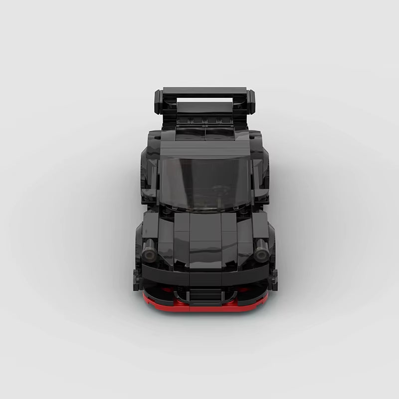 MOC Rally Racing Car Model, City Vehicle Building Set, Creative Garage Toys, Toy Assembly Vehicle Loved by Boys