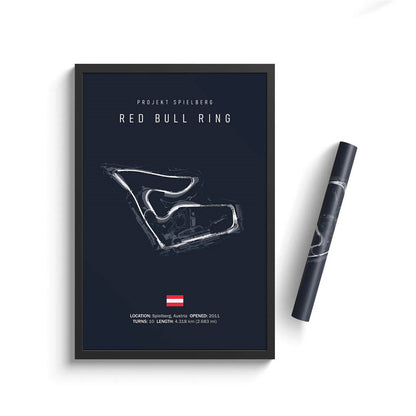 Formula One Racing Track Canvas