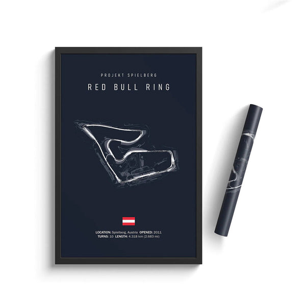 Formula One Racing Track Canvas