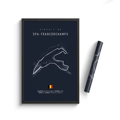 Circuit Racing Canvas