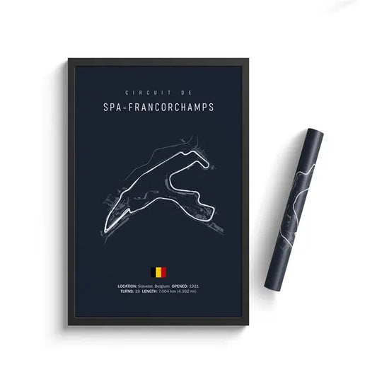 Circuit Racing Canvas
