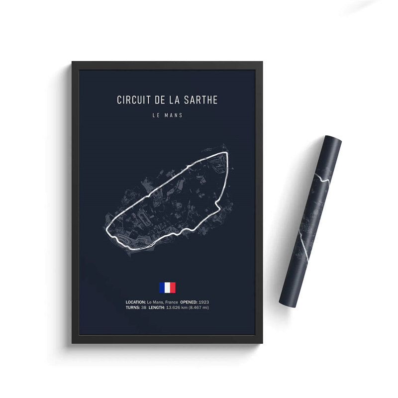 Formula One Racing Track Canvas