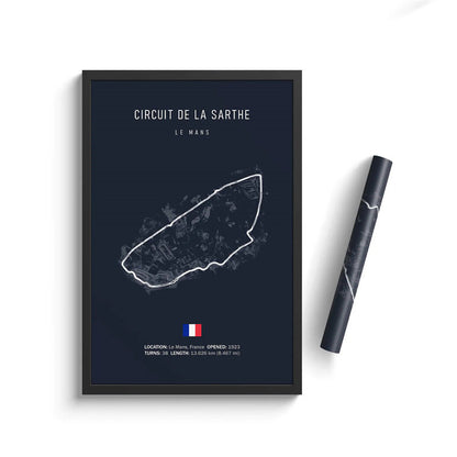 Formula One Racing Track Canvas