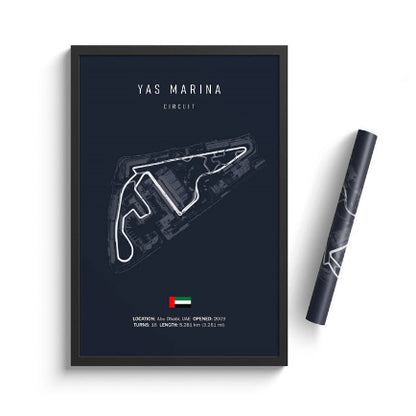 Formula One Racing Track Canvas