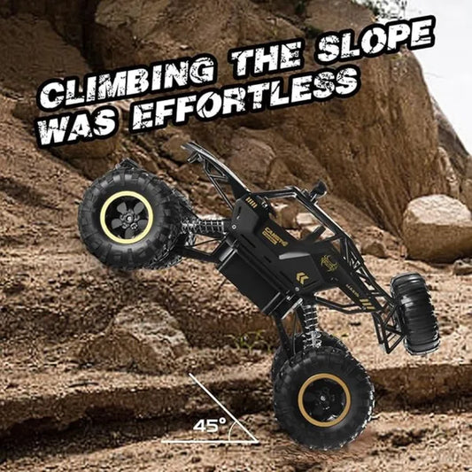 2026 2 Batteries 1-12 Rock Crawler Rechargeable Off Road Truck 4WD , Metal Shell LED Headlights RC Remote Control Off Road Car Truck,Logistics Is Randomly Sent By UPS&USPS&UNI&GOFO